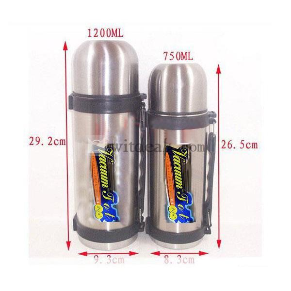 ボトル 保冷 保温 大容量 水筒 水とう 魔法瓶 ステンレス すいとう 1200ml コップ付 アウトドア用品 日用品