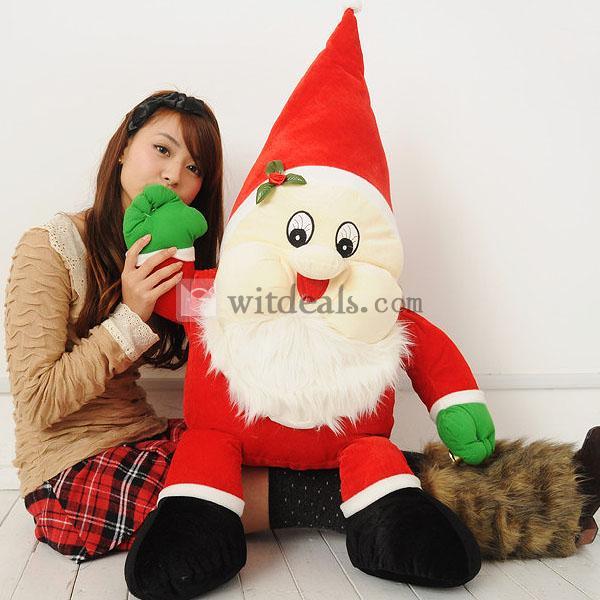 サンタクロース 人形 ぬいぐるみ 玩具 クリスマス プレゼント 可愛い .｡.:*･ﾟMerry-X’mas:*･ﾟ｡:.* レッド