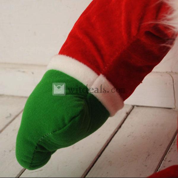 サンタクロース 人形 ぬいぐるみ 玩具 クリスマス プレゼント 可愛い .｡.:*･ﾟMerry-X’mas:*･ﾟ｡:.* レッド