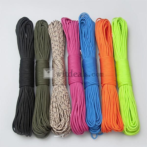 登山ロープ アウトドア スポーツ クライミング キャンプ テント ナイロンロープ アウトドア必要品 選べる７色