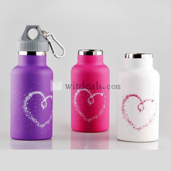 真空スポーツボトル 保温 魔法瓶 ステンレスボトル 旅行用品 アウトドア用品 ボルト 水筒 350ml