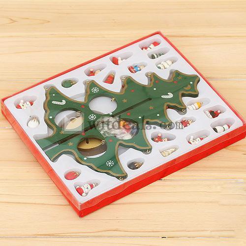木製 オルゴール クリスマスツリー 飾り物 パーティー イベント用品 クリスマス用品