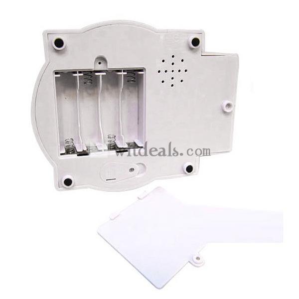 ロケット時計 LED置き時計 目覚まし時計 個性な時計 投影 スヌーズ時計 オリジナル ブラック レッド