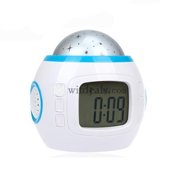投影クロック 目覚まし時計 カウントダウン機能 ブックライト機能 音楽観賞モード LED 子供 彼女にプレゼント 人気