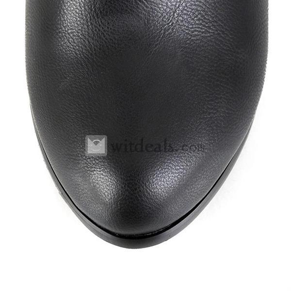 春秋のレディースブーツ ハイヒール ロングブーツ オフィス レディース 通勤綺麗なシューズ 無地