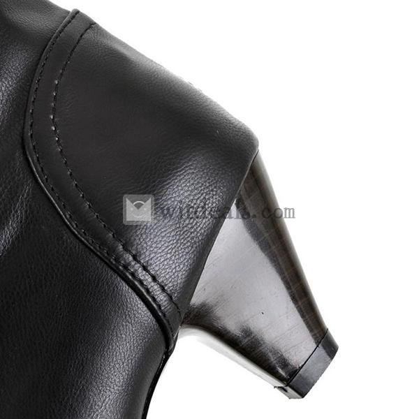 春秋のレディースブーツ ハイヒール ロングブーツ オフィス レディース 通勤綺麗なシューズ 無地