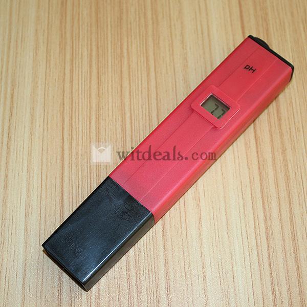 ＰＨメーター 測定器 水質測定器 水質検査 自動温度補正機能 レッド
