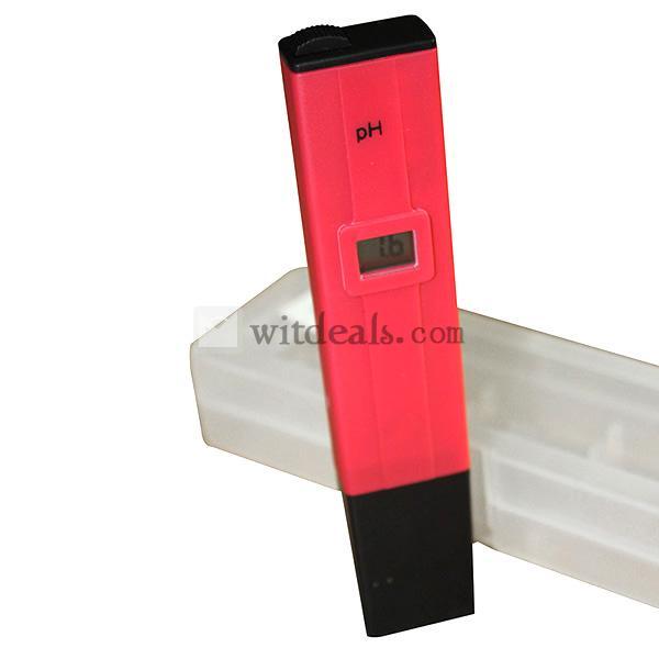 ＰＨメーター 測定器 水質測定器 水質検査 自動温度補正機能 レッド