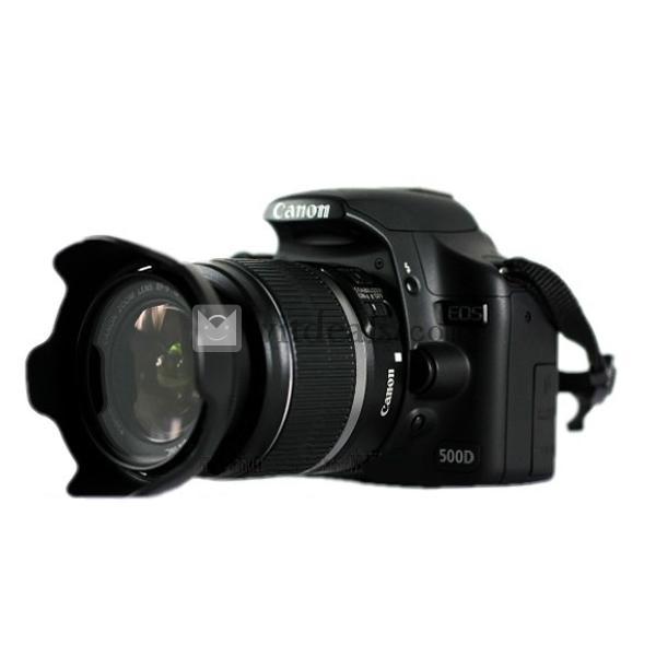 CANNON 花びらレンズフード 一眼レフ EW-60C キャノン 600D 500D EF-S 18-55mm EF 28-90mm EF 28-80mmなどのレンズ対応