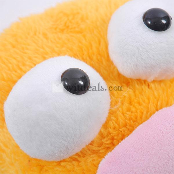 レディース/キッズ手袋 ミトン グローブ 可愛い 大唇付き 防寒手袋 ファッション 寒さお勧め イエロー