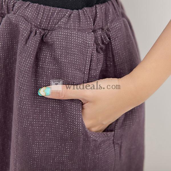 サルエルショートパンツ レディース サルエルパンツ ボトムス 大人可愛いい