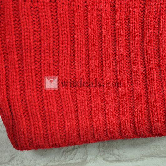 長袖 カーディガン レディース ニットセーター 赤 カーディガン 秋冬 ニットカーディガン カーデ 厚手 丸ネック