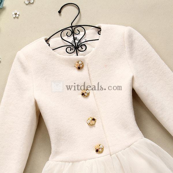 レディースダッフルコート アウターウェア 姫様系 レディースコート ジャケット 韓国風 選べる３色