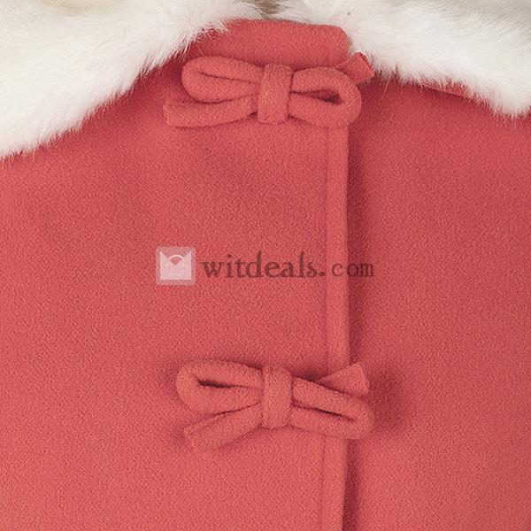 2013新作のコート ダッフルコート 秋冬ダッフルコート レディースオーバーコート キャメル/レッド