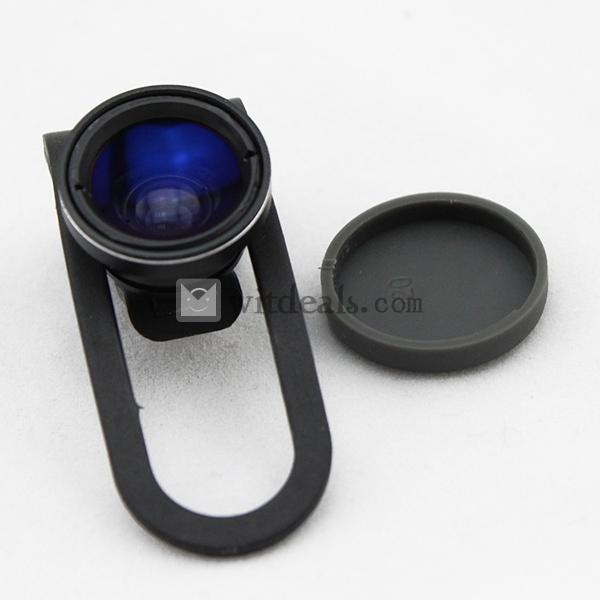 iphone5s/iphone5c対応クリップ式広角レンズ レンズキット スマートフォン用 iphone サムスン 取り外し可能