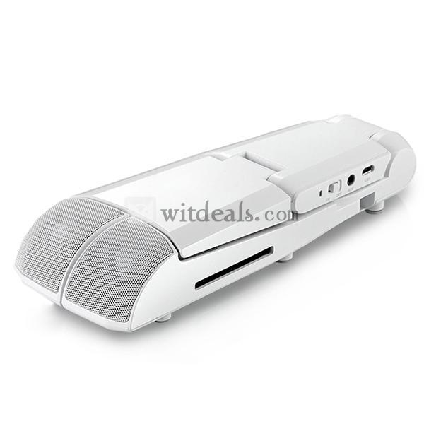 折りたたみ Bluetooth ワイヤレス スピーカー iPhone4S iPhone5 iPad2 iPad3 スマートフォン パソコン対応 充電式 ブルートゥース スピーカー