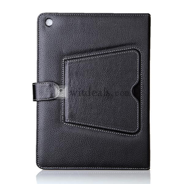 ipad air専用レザーケース 革 カバー 人気 Bluetooth ワイヤレスキーボード 折りたたみ式