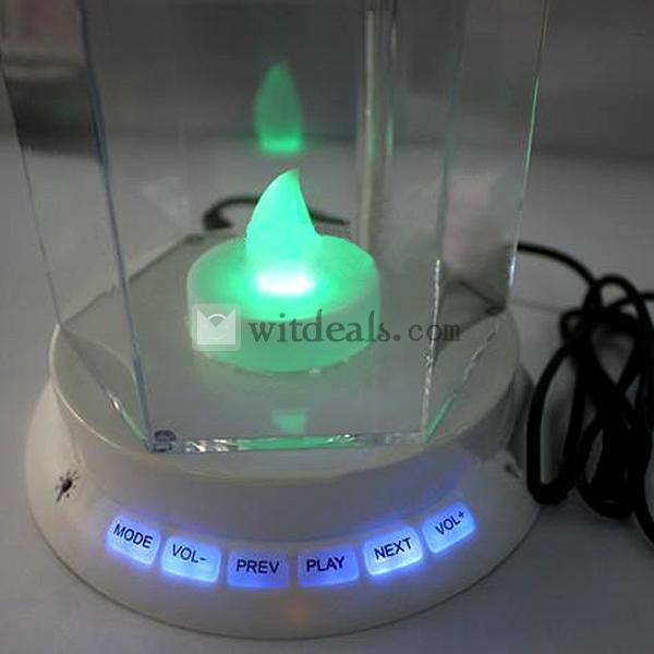 3in1 mini Bluetoothスピーカー LEDライト PC/タブレット/スマホ/ipad/iphone対応