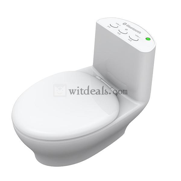 便器型Bluetoothスピーカー トイレスピーカー iPhone 4s・5s・MP3プレイヤーなど対応