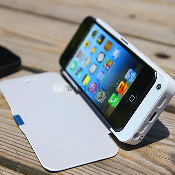 iphone5/5sケース カバー バッテリーケース 充電 保護 モバイルバッテリー 携帯充電器