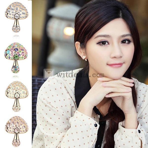 合金earring ピアス ブライダル 耳 イヤリング 果物デザイン ファッション 小物 選べる４色