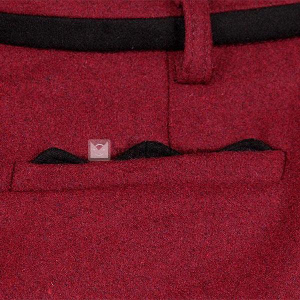 秋冬ショートパンツ 無地 ラシャ レディースパンツ キュロット 秋物 冬物 無地 全3色