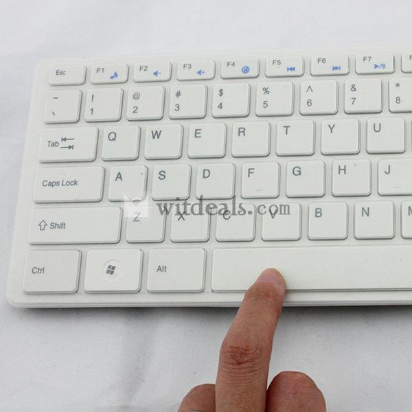 防水キーボード USB接続 ワイヤレスマウス セット 耐水設計 キーボード 省エネ 101キー 保護フィルム ホワイト