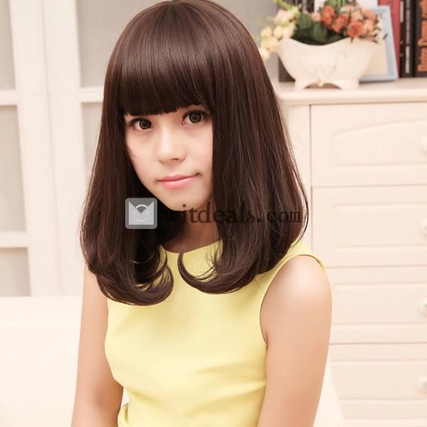 ウイッグ つけ毛 小顔効果 ウィッグ おすすめ 前髪 ウィッグ まえがみ