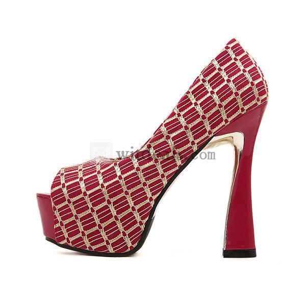 人気のレディースシューズ ファッション太ヒール サンダル パンプス ラウンドトゥ ストーム 人気のハイヒール