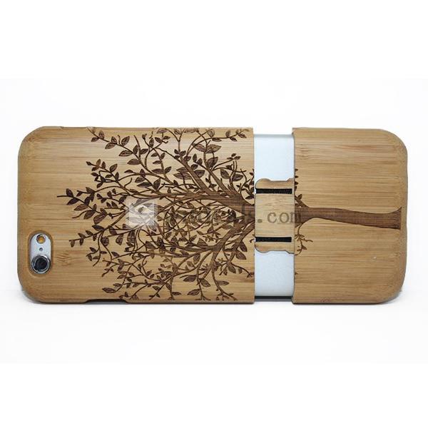 iPhone6 木製カバー