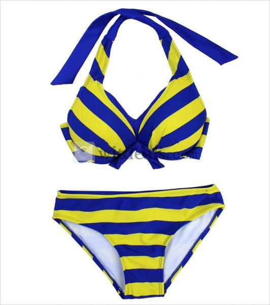 ゼブラ体型カバービキニ　贅肉隠す　セクシーレディース水着 3点セット　全2色