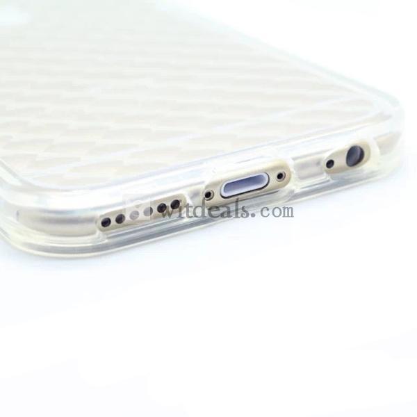 菱形柄　iPhone6ケース　iPhone6バンパーケース　iPhone6保護カバー　透明