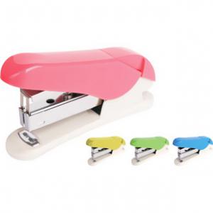 コンパクト＆省力設計　ホッチキス　黄色　