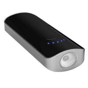 多種ポート付き【送料無料】4000-4800mAh iPad／iPhoneモバイルバッテリー ブラック