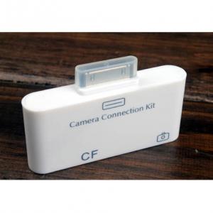 ipad1 & ipad2 CFカード対応　2-in-1カードリーダー ハイスピード ホワイト