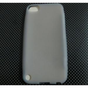 iPod(アイポット) Touch 5用保護ケース／シリコンケース　グレー