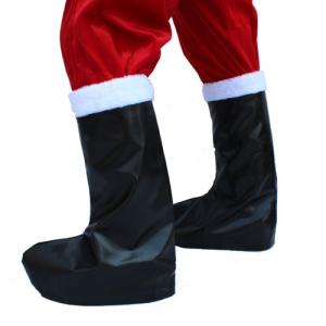 サンタブーツ 靴 サンタさん クリスマス 革製 サンタコスチューム X Masグッズ クリスマス仮装グッズ