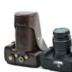 Canon キャノン EOS 600D  60D  7D  550D用カメラケース／PUレザーカバー　ライトブラウン