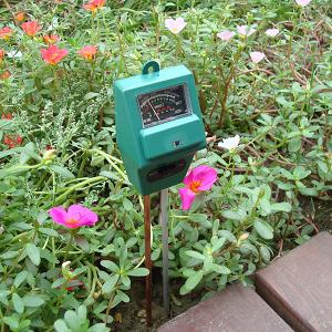 土壌測定器 湿度測定 酸と塩基測定機 光周性測定器 多機能測定器 小型 プラスチック グリーン