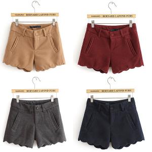 レディース ボトムス ショートパンツ 冬 ストレッチ 秋冬 秋物 カジュアル パンツ 可愛い