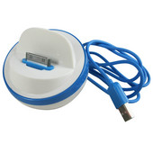 iPad2／3|iPhone4／4S／3G／3GS USB充電器／アダプター／チャージャー　ブルー