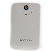 11200mAh【送料無料】二つUSBポート iPad2／3／iPhone4／4S／3G／3GS モバイルバッテリー　ホワイト