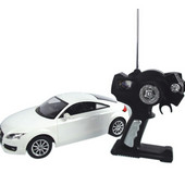 1/14アウディリモコン AUDI TT 電動RCカー 1:14　ラジコンカー　子供RCカー　誕生日、クリスマス プレゼント ホワイト