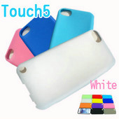 iPod Touch 5シリコンケース／ソフトケース／保護ケース　ホワイト