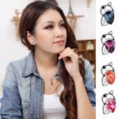 レディース 鳥イヤリング ジュエリー ラインストーン 女性向け 合金 ギフト earring ファッション 人気なピアス